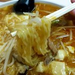 福源 - 麺にスープが絡む絡む！