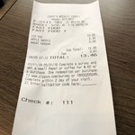 Zippy's - レシート