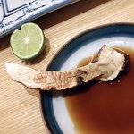 郷の舎 花背 - 焼きまつたけ