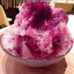 スタジオーネ フルッティフィカーレ - かき氷　濃いぶどう