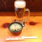 仙次郎 - 生ビールとおとおし