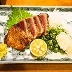 かつをワラ焼塩たたき