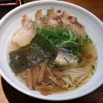 ラーメン巌哲 - 秋刀魚塩味（ラーメン）