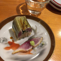 ほしつき - 秋刀魚棒鮨   鯖燻製
