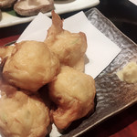 海鮮原始焼 ろば炭魚 - 