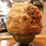 食堂　八 - セットかき氷（チャイミルク）