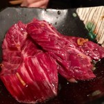 SATOブリアン - SATOブリアン直球コース！13000円コース：厚切り特上ハラミ