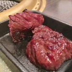 SATOブリアン - SATOブリアン直球コース！13000円コース：厚切り特上ハラミ