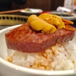 SATOブリアン - SATOブリアン直球コース！13000円コース：極上A5シャトーブリアン（うにブリめし） 