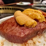 SATOブリアン にごう - SATOブリアン直球コース！13000円コース：極上A5シャトーブリアン（うにブリめし） 