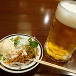 ステーキハンバーグ＆サラダバー けん - サラダバーとビール