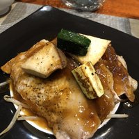 新橋 鉄板焼 ぷらちな FISH&MEAT - 豚ロース生姜焼