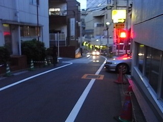 エビス新東記 - 駅からの道