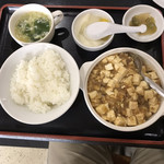 来夢亭 - 少子豆腐（干し海老入り豆腐煮）ランチ:950円