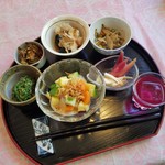 「あんず茶屋ランチ」の前菜