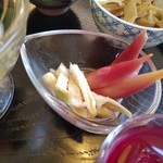 あんず茶屋  - 野菜が美味しいです