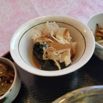 あんず茶屋  - おかわかめは優しい味わい