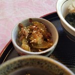 あんず茶屋  - ゴーヤの煮物