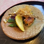 メインの肉料理