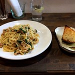 ナガタ店 - 柚胡椒の辛いパスタ　１０００円