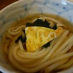 しんぺいうどん - かけうどんは温と冷が選べます