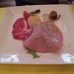 リストランテ ラ チャウ - Aコースの前菜盛り合わせでございます（2011.09）