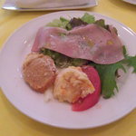 リストランテ ラ チャウ - パスタランチの本日のミニ前菜でございます（2011.09）