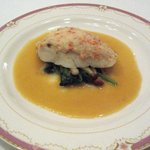 レストラン ノーブル - 的鯛のカニムースのせ