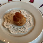 ル・ブルギニオン - ランチコース・アミューズを真上から撮影。