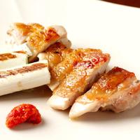 丹波味わい鶏　もも肉のソテー　ゴルゴンゾーラクリームソース