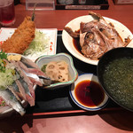 埼玉漁港 海鮮食堂 そうま水産 - 漁師の昼飯