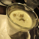 レストラン キモト - 【ズッキーニとジャガイモの冷製スープ】