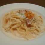 Grappa - 生パスタのカルボナーラ(パスタランチ)