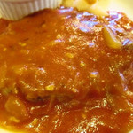 みすたーらいおん - ハンバーグ　アップ