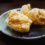 申手延麺 - 唐揚げ