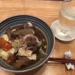 旬菜 すがや - 牛すじ煮込み