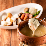 Cheese fondue (1 serving)