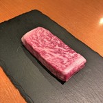 もっちゃん家 - 特選厚切り肉（サーロイン）