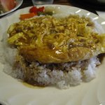 香辛房 - カレーを掛けていただきます