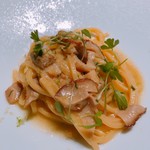 ラッフィナート - 淡路産穴子とイタリア産ポルチーニのパスタ