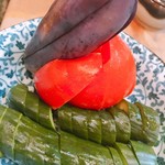 もつ焼 まるい - 香の物