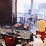 あー焦げちゃうよ