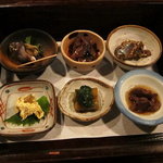 酒盃 - お通しは６種