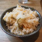 喜楽庵 - かやくごはん　100円