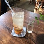 チャイカフェ - 酵素ドリンク梅／ソーダ割り 450円(税抜き)