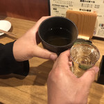 喜ぶん屋 偶達 - 乾杯〜！