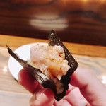 焼き鳥 とりら - ○骨周り鳥とろタク様