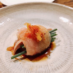 焼き鳥 とりら - ○白肝ササミ刺身様