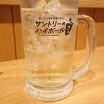 炭火串焼 初代バッジョ - メガハイボール