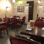 ビストロひつじや - 今回初めて座った奥のスペース